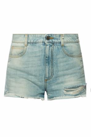 Denim shorts with holes, zdjęcie 1 Denim shorts with holes od Stella McCartney